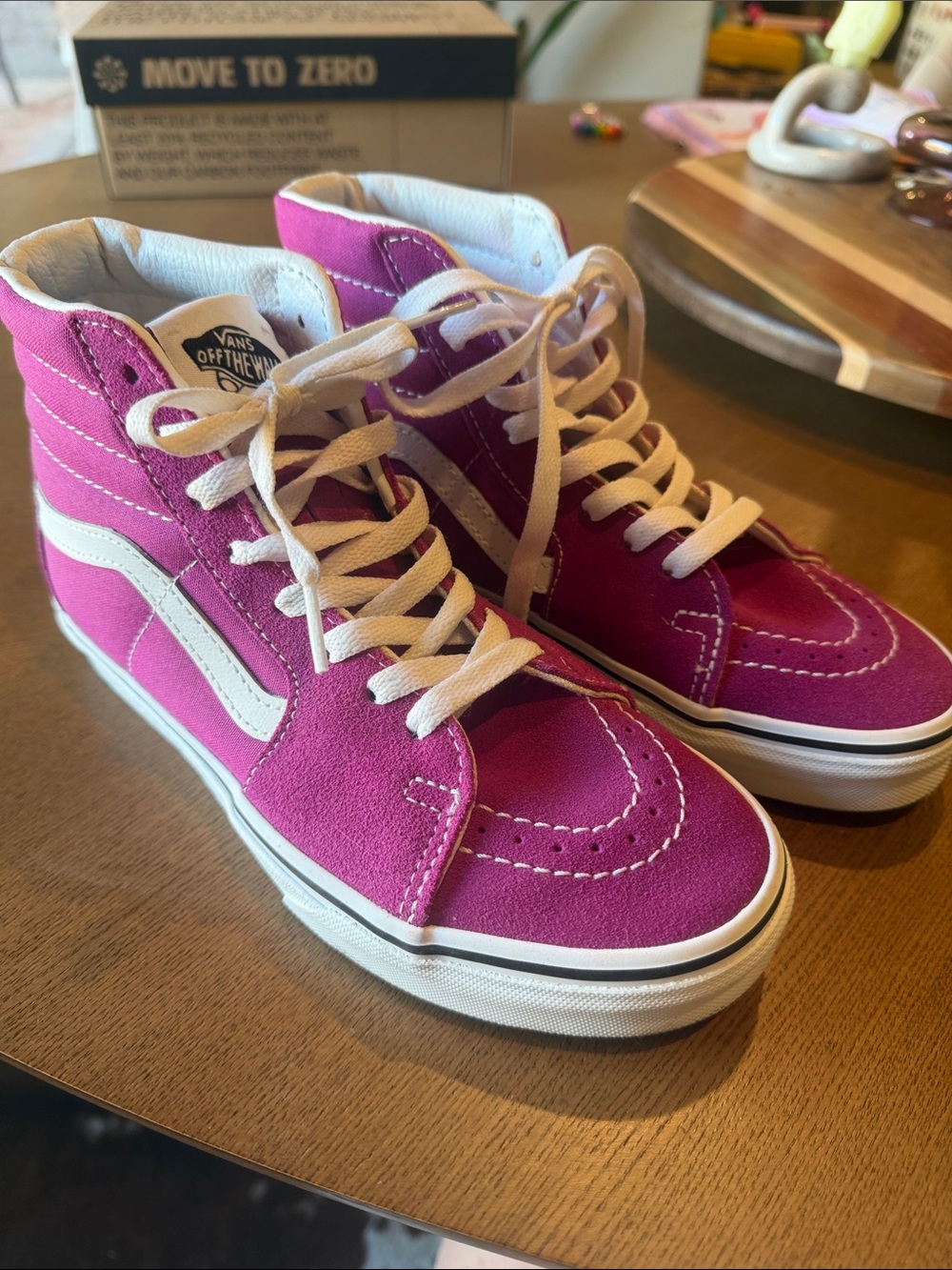 Vans Sk8 Hi Fuchsia Women’s Size 5.5
